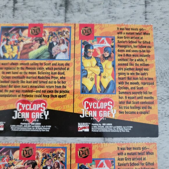 1994 Fleer Ultra X-Men Wedding of Cyclops and Jean Grey Trading Cards - Picture 5 of 15